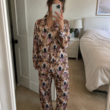 Pet Face Mash pyjama set in soft cotton, made for cosy nights in - The Custom Co