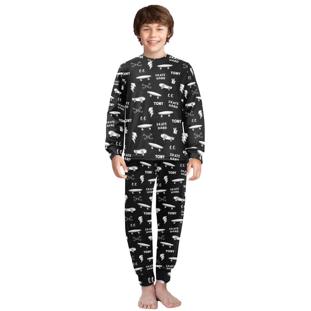 Personalised Kids Long Sleeve Pyjamas - The Custom Co
