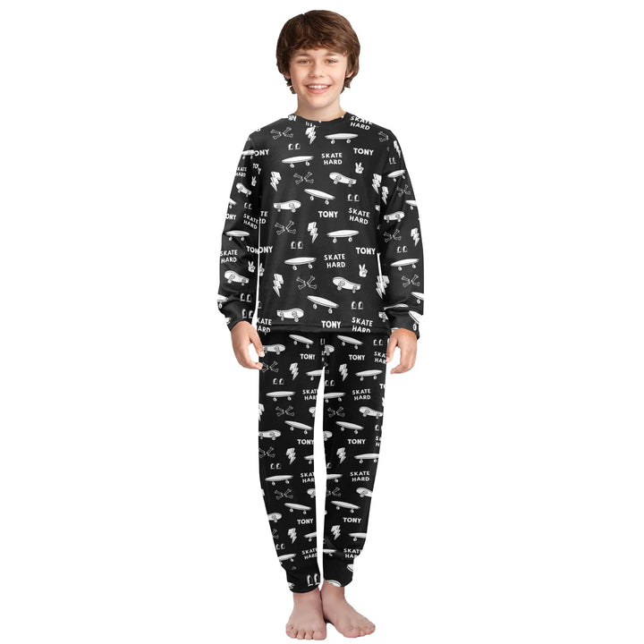 Personalised Kids Long Sleeve Pyjamas - The Custom Co