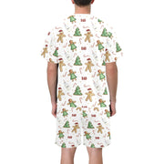 Personalised Christmas Men's Pyjamas - Short Sleeve - The Custom Co
