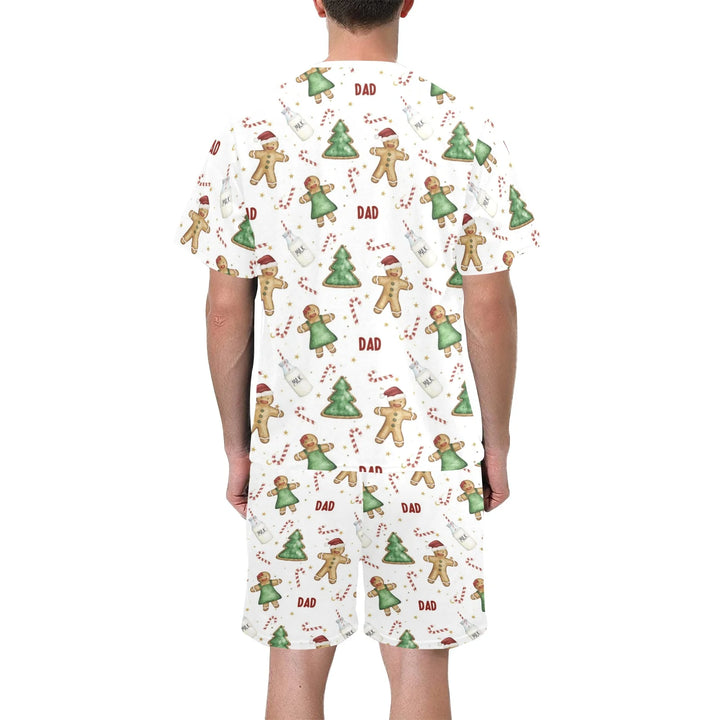 Personalised Christmas Men's Pyjamas - Short Sleeve - The Custom Co