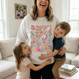 Personalised Mother's Day Sweatshirt – Custom Mum Gift with Names
