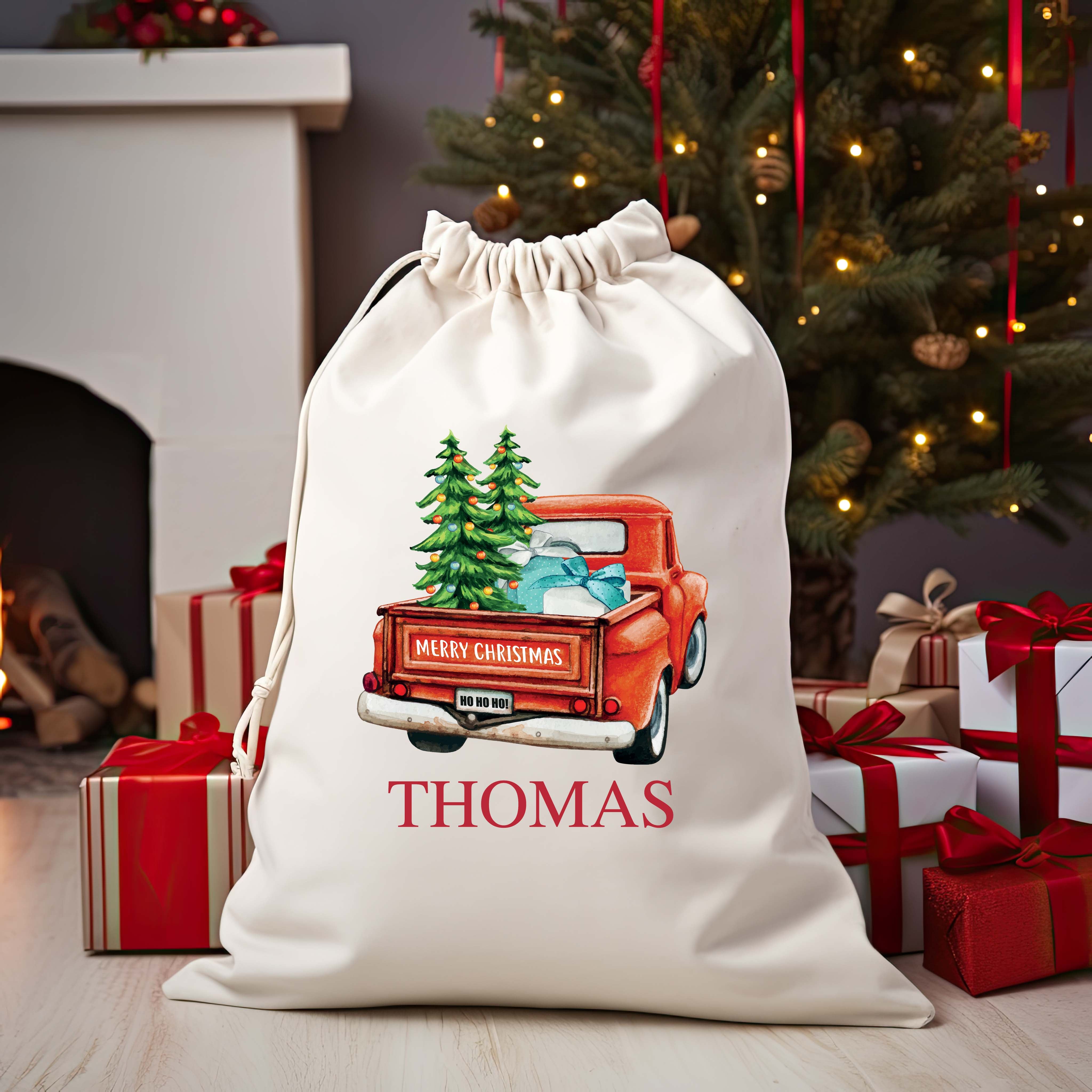 boys santa sack
