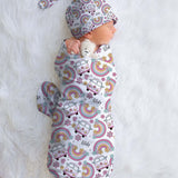 personalised baby swaddle