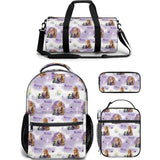 Personalised Duffle Bag, Backpack, Lunch Bag + Pencil Case Value Combo