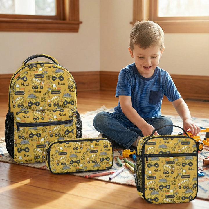 Personalised Backpack, Lunch Bag + Pencil Case Value Combo