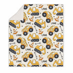 CONSTRUCTION KIDS SHERPA BLANKET