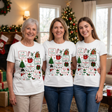Personalised Family Time Christmas Shirt