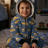 Personalised Hooded Onesie — Kids Loungewear