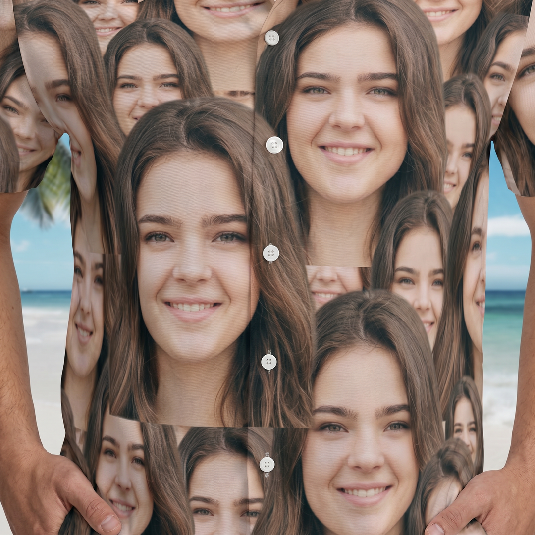 Custom Face Hawaiian Shirt
