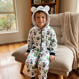 Personalised Hooded Onesie — Kids Loungewear