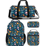 boys backpack lunch bag duffle bag combo