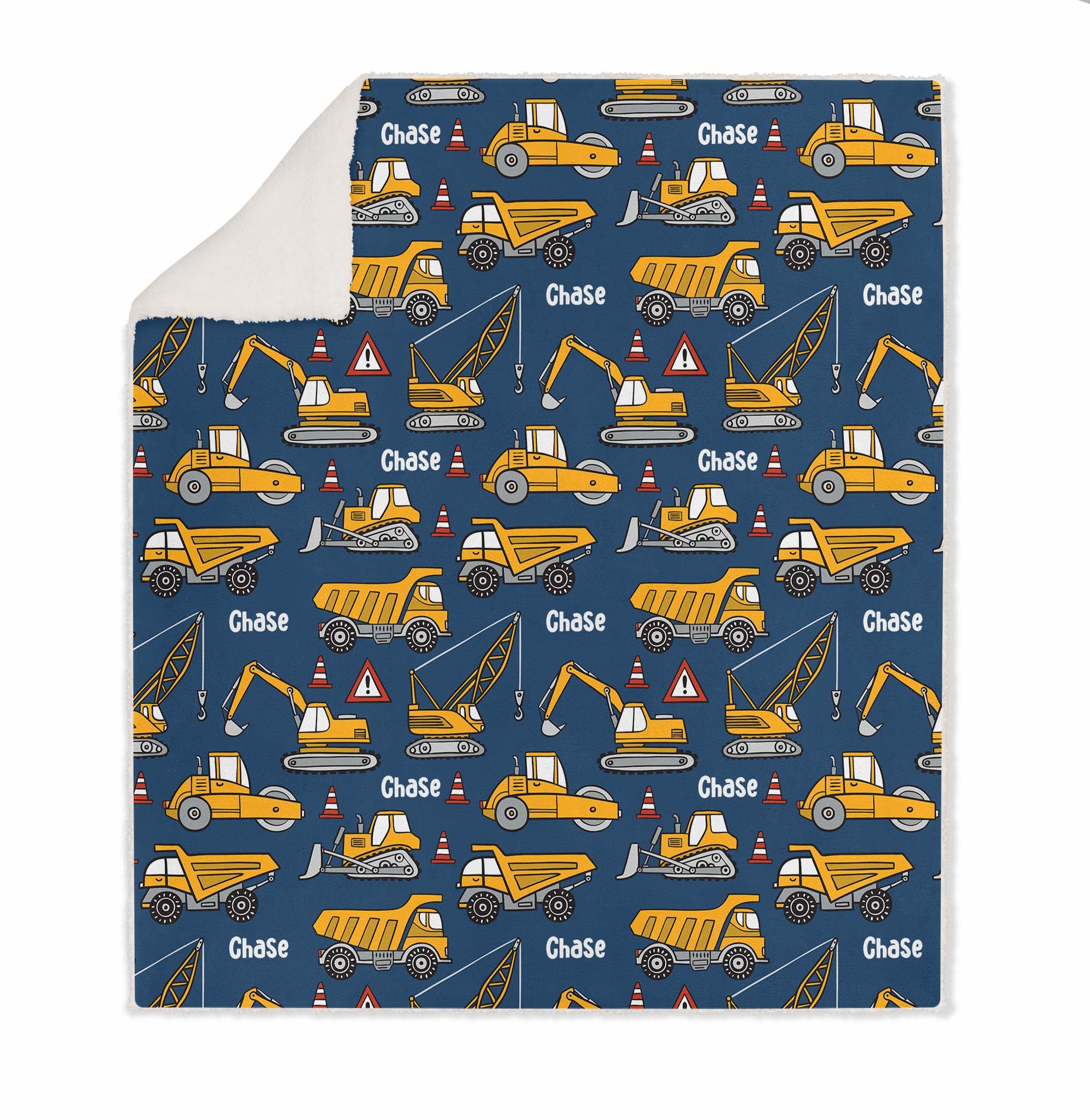 DOZER KIDS SHERPA BLANKET