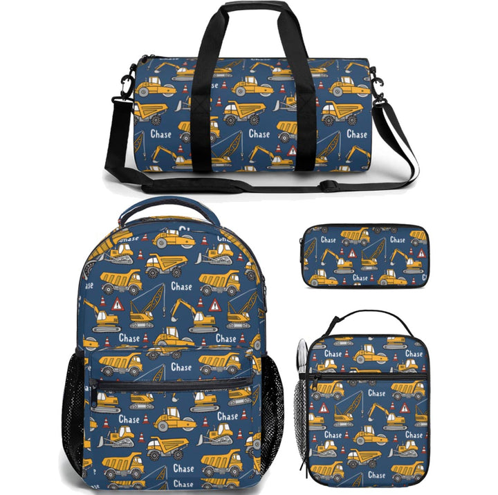 boys backpack lunch bag duffle bag combo