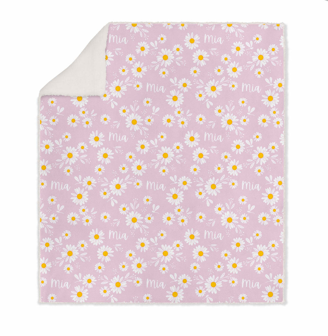 FLORAL KIDS SHERPA BLANKETS