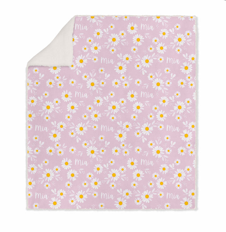 FLORAL KIDS SHERPA BLANKETS