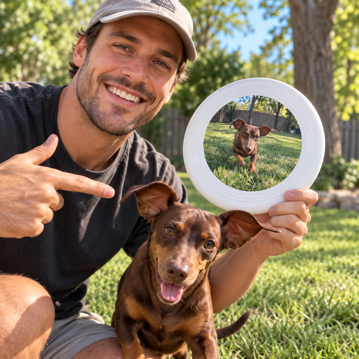 Personalised Pet Photo Frisbee
