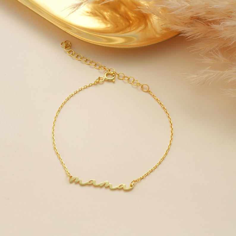 Custom Name Bracelet - mothers day gift