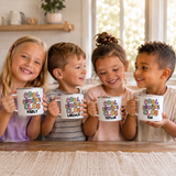 Personalised Cool Cousins Club Enamel Mug