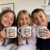 Personalised Cool Cousins Club Enamel Mug
