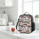 Custom lunch bag RACE CARS