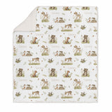 BABY SHERPA BLANKET WITH NAME