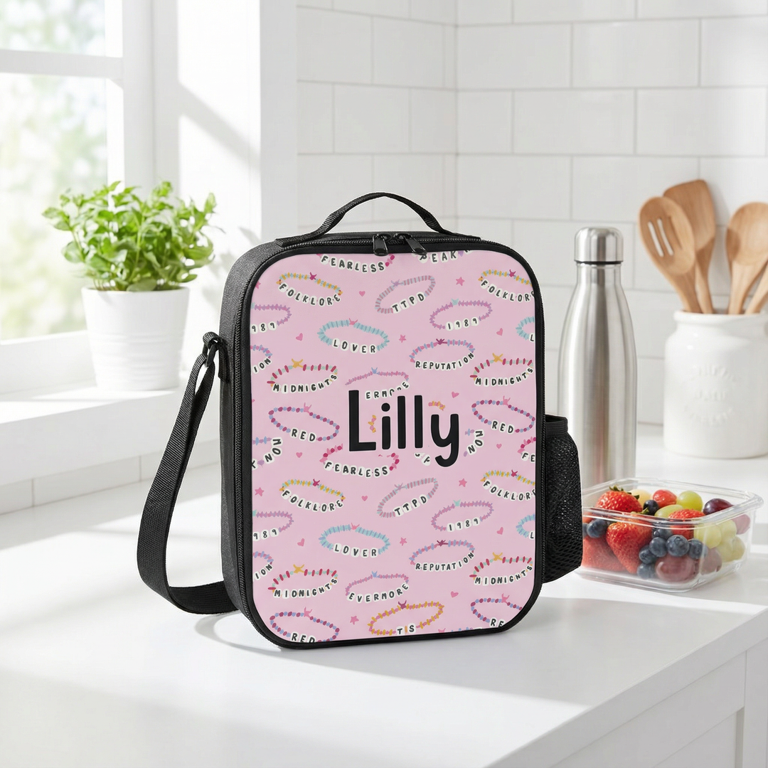 Custom lunch bag - FRIENDSHIP BRACELETS