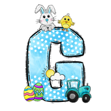 Easter Cars Initial Enamel Mug
