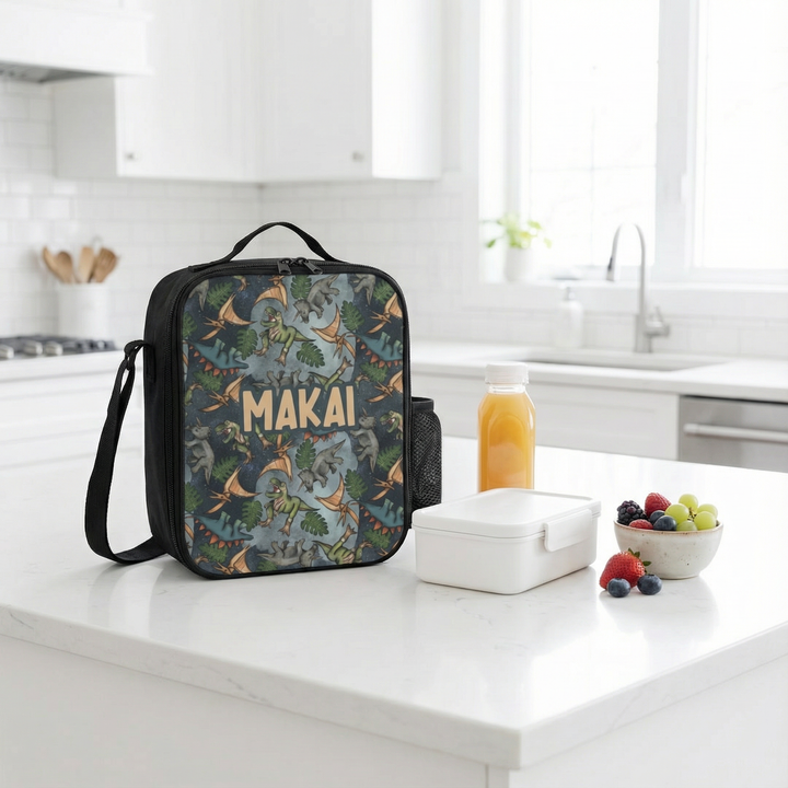 Custom lunch bag - DINOSAURS