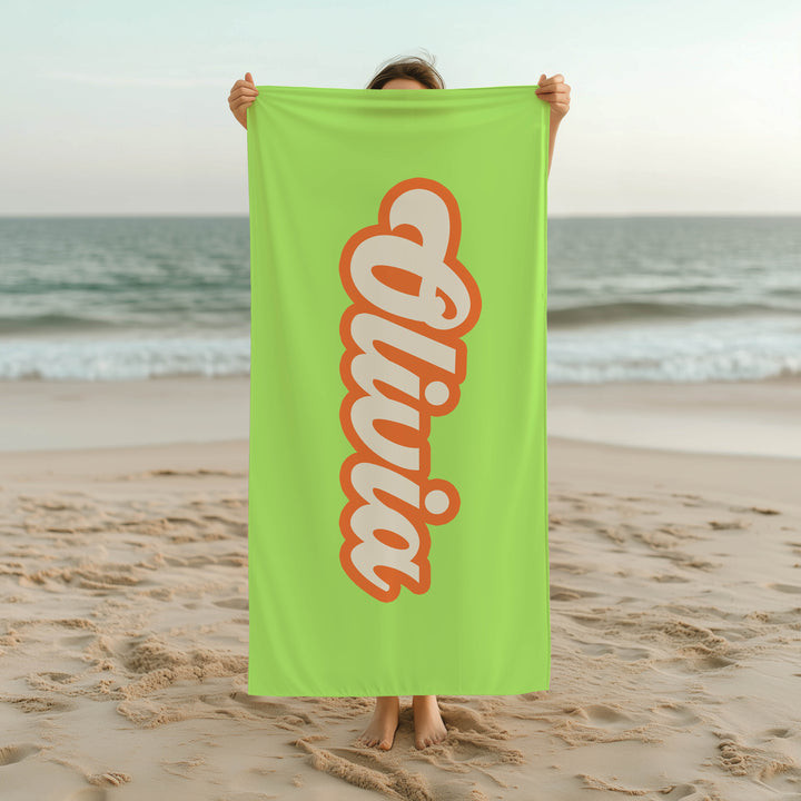 Quick Dry Retro Towel