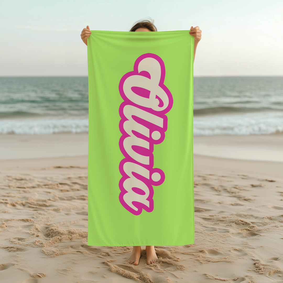 Quick Dry Retro Towel