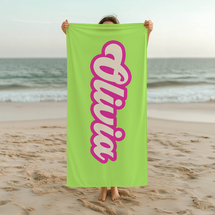 Quick Dry Retro Towel