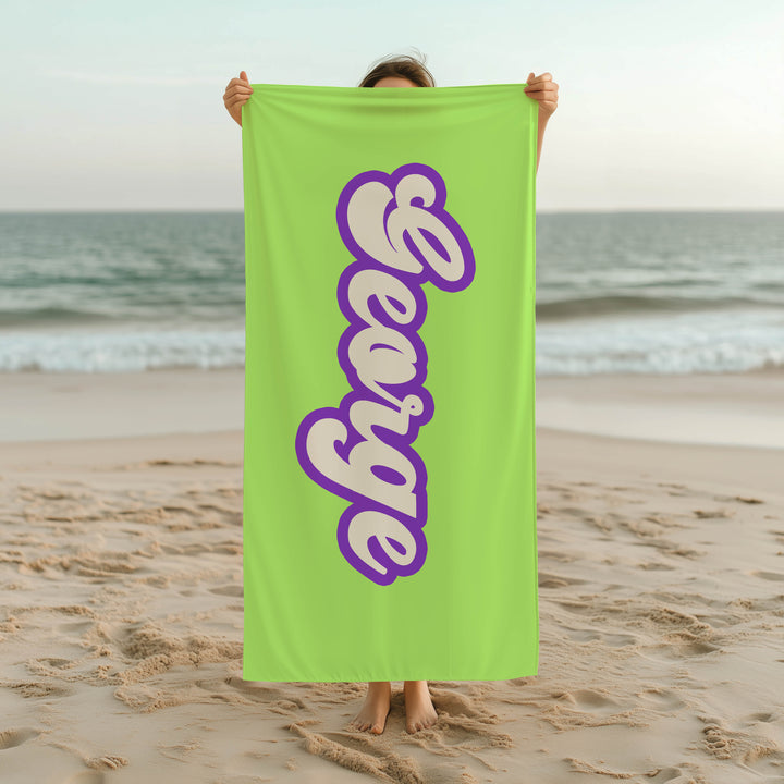 Quick Dry Retro Towel