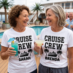 Cruise Crew Summer custom t-shirt with names printed on - The Custom Co