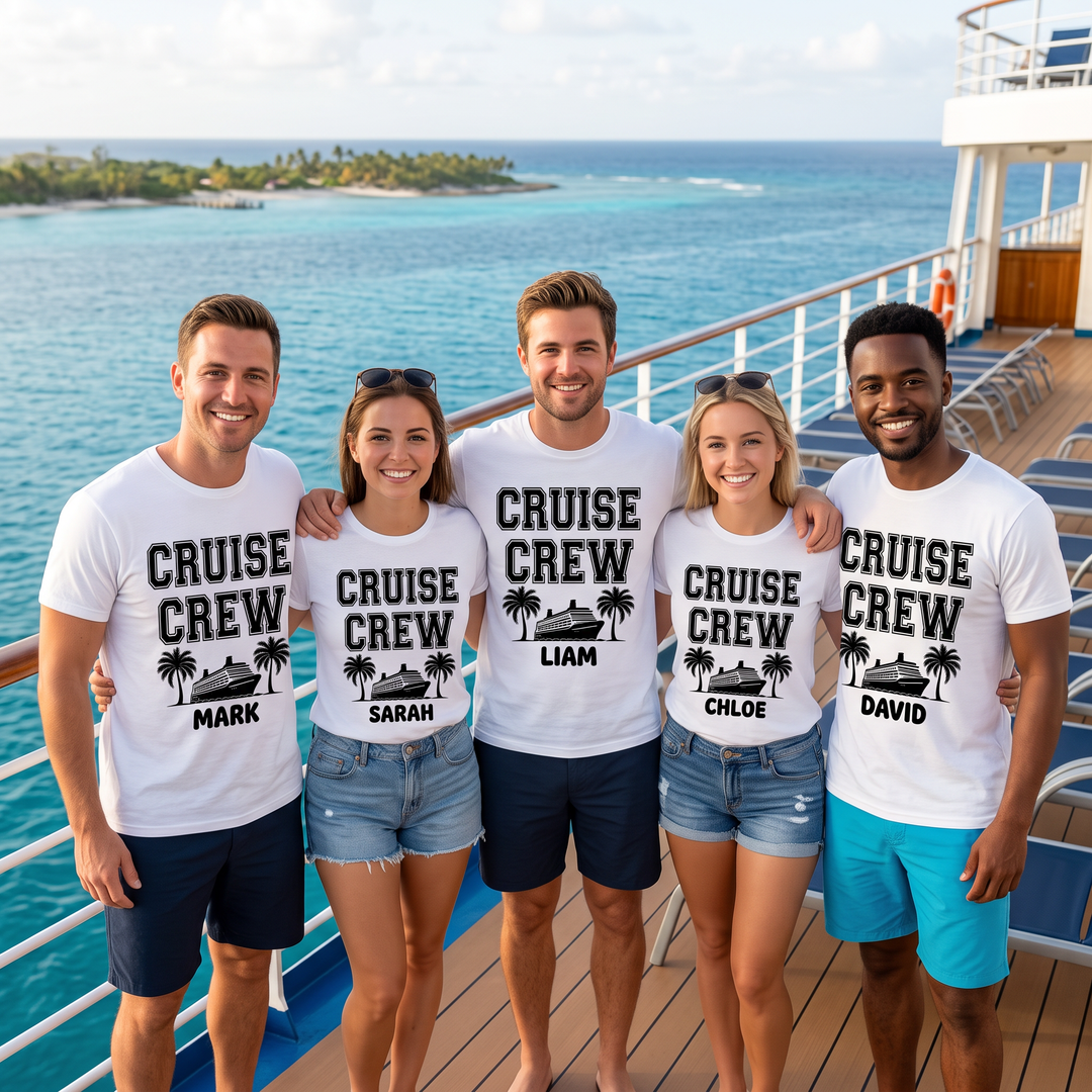 Cruise Crew Summer Personalised T-Shirt