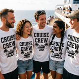 Cruise Crew Summer t-shirt with each name added, cruise gift
