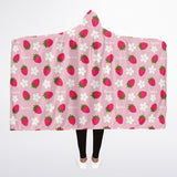 HOODED BLANKET STRAWBERRY