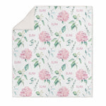 FLORAL SHERPA BLANKET