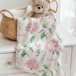 baby blanket floral
