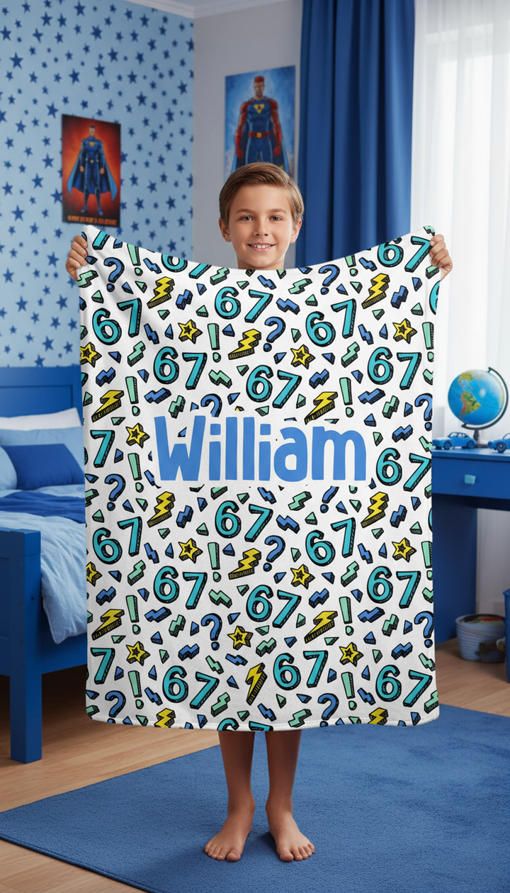Custom Name Blankets