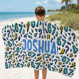 boys beach towel 67