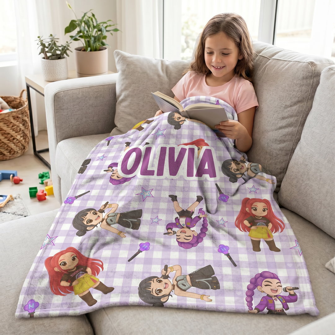 Custom Name Blankets