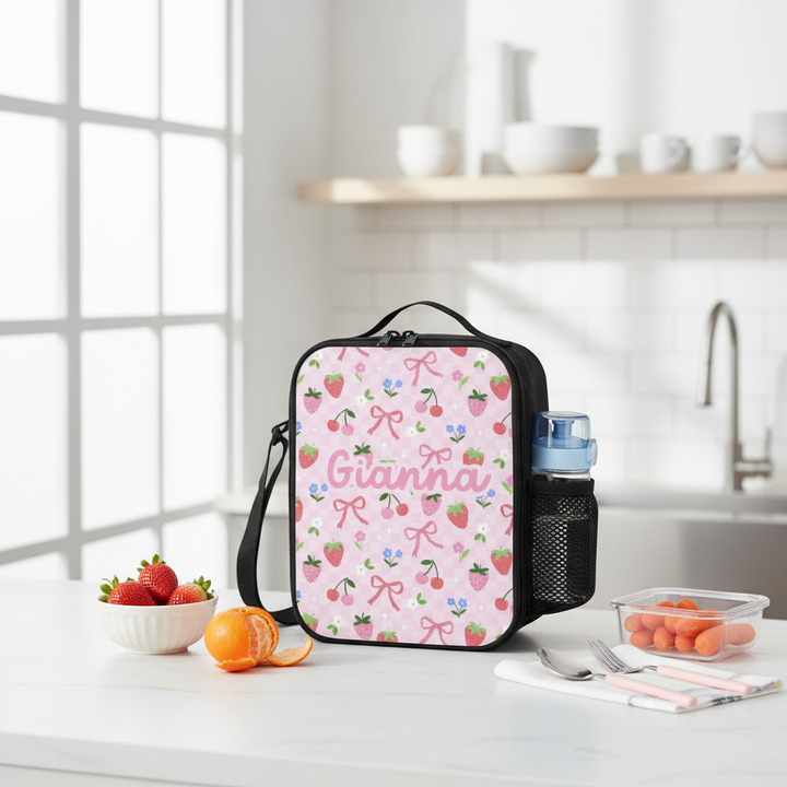 Custom lunch bag - GIRLS LUNCH BAG