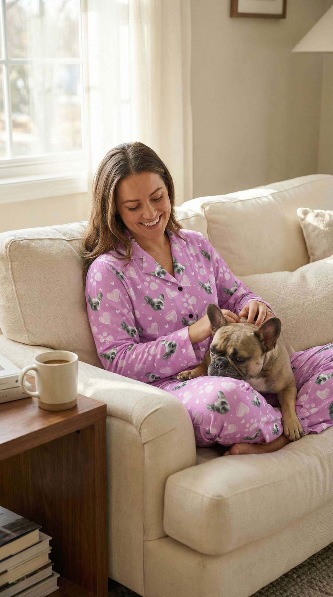 Pet Pyjama Set – Custom Dog Print Long Sleeve Pyjamas