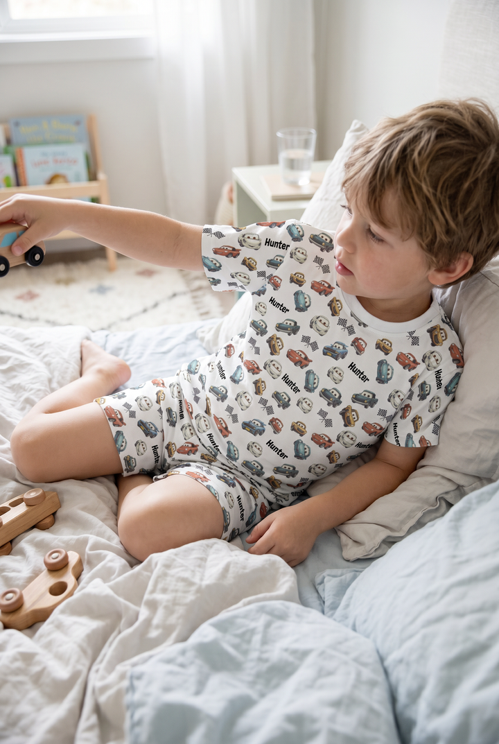 Personalised Kids Pyjamas - Short Sleeve