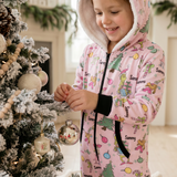 Personalised Christmas Hooded Onesie