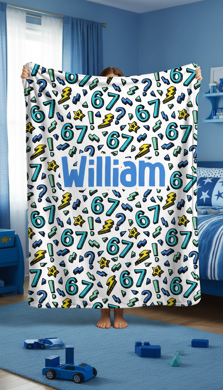 Custom Name Blankets