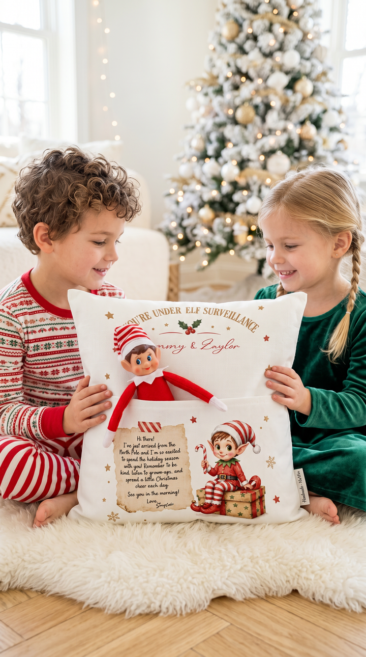 Elf Surveillance Pocket Cushion