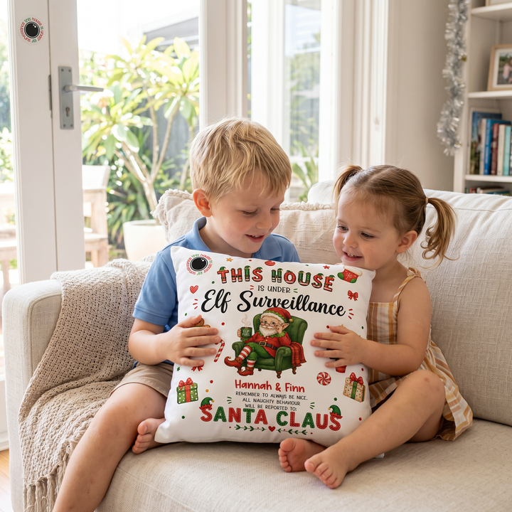 Elf Surveillance Cushion