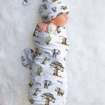 baby boy swaddle personalised